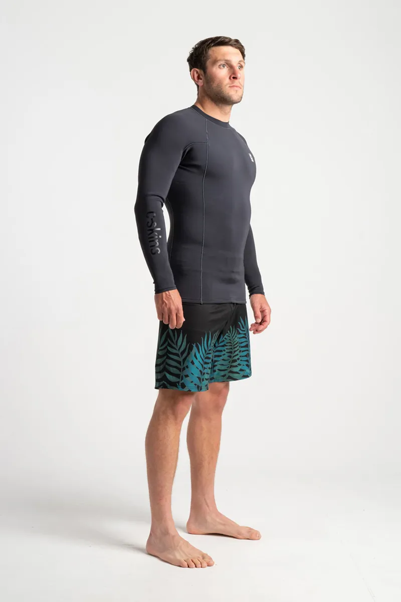 C-Skins Mens Session 2mm Longsleeve Vest Anthracite-1